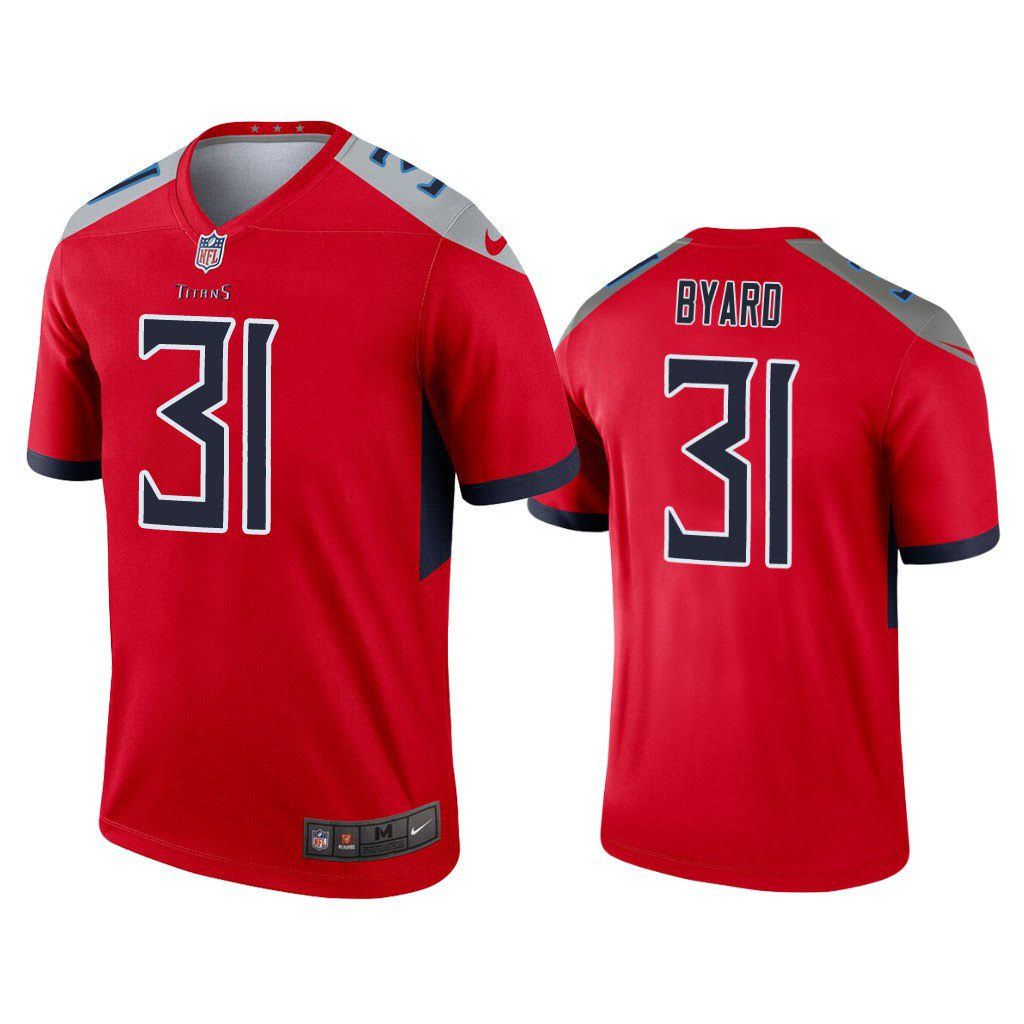 Men Tennessee Titans #31 Kevin Byard Nike Red Inverted Legend NFL Jersey->tennessee titans->NFL Jersey